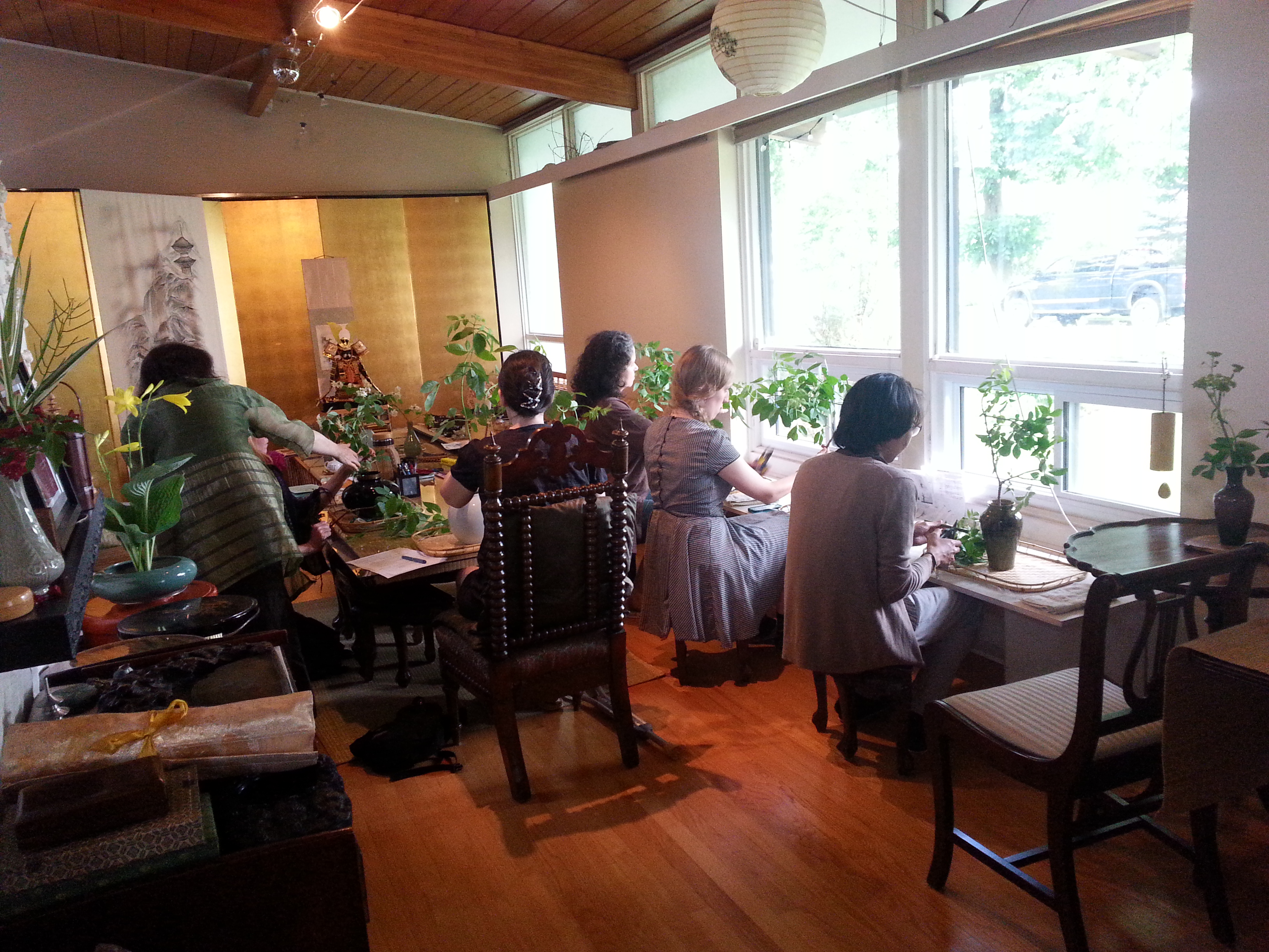 Ikebana Classes at Camellia House